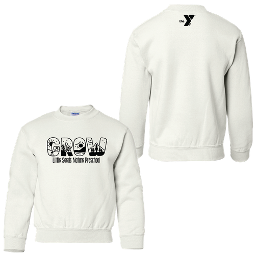 Little Seeds Nature Preschool Youth Crewneck Sweatshirt  image thumbnail