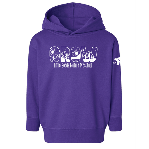 Little Seeds Nature Preschool Toddler Pullover Fleece Hoodie  image thumbnail