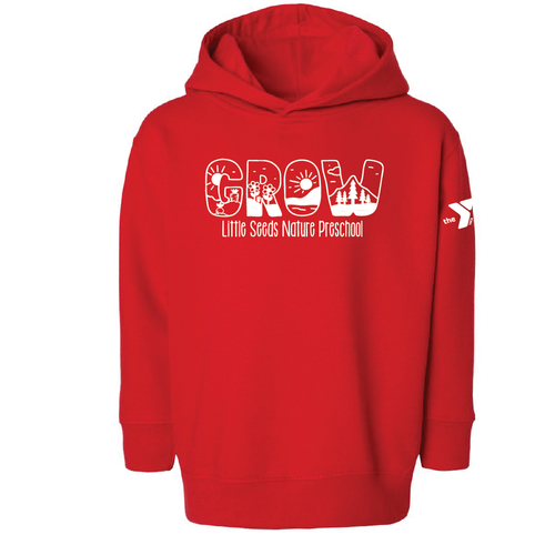 Little Seeds Nature Preschool Toddler Pullover Fleece Hoodie  image thumbnail
