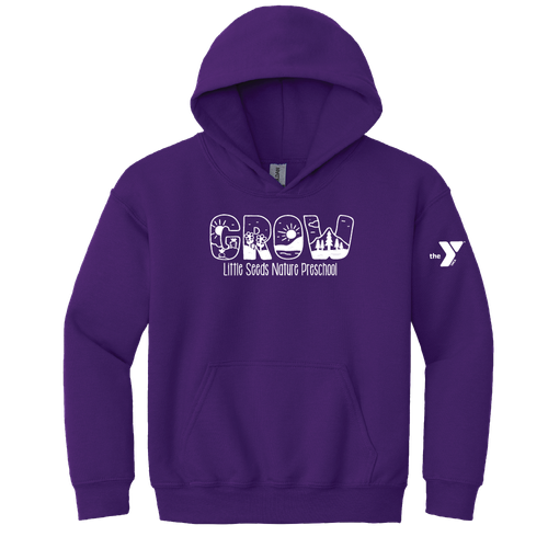 Little Seeds Nature Preschool Youth Pullover Hooded Sweatshirt image thumbnail
