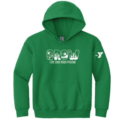 Little Seeds Nature Preschool Youth Pullover Hooded Sweatshirt image thumbnail