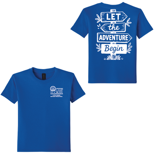 Adventure Little Seeds Nature Preschool Youth Short Sleeve Softstyle T-Shirt  image thumbnail