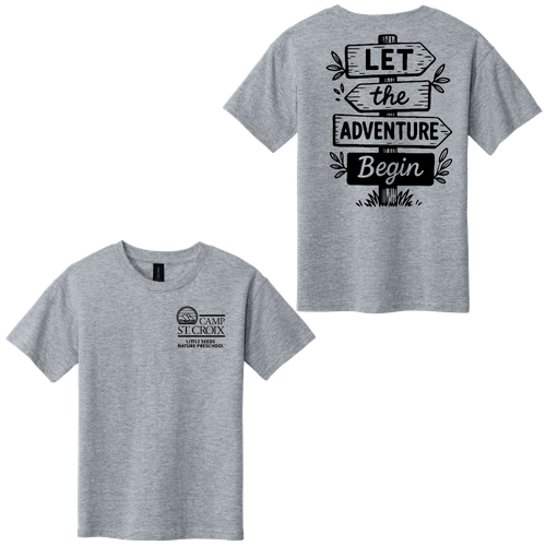 Adventure Little Seeds Nature Preschool Youth Short Sleeve Softstyle T-Shirt  image thumbnail