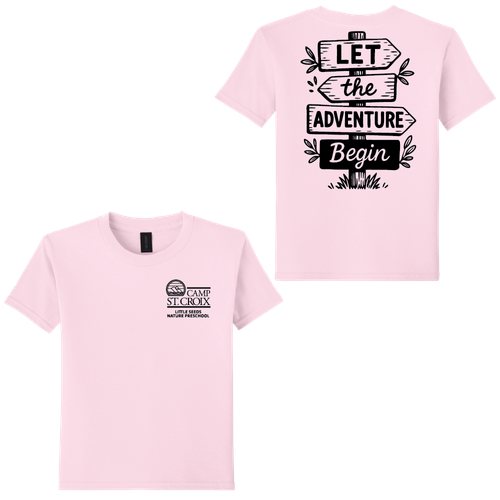 Adventure Little Seeds Nature Preschool Youth Short Sleeve Softstyle T-Shirt  image thumbnail
