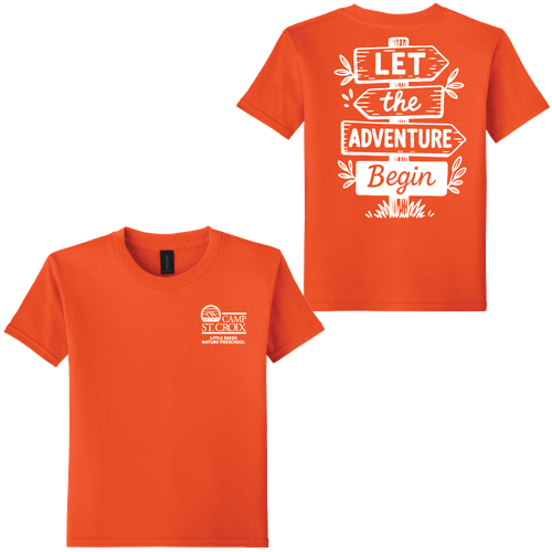 Adventure Little Seeds Nature Preschool Youth Short Sleeve Softstyle T-Shirt  image thumbnail