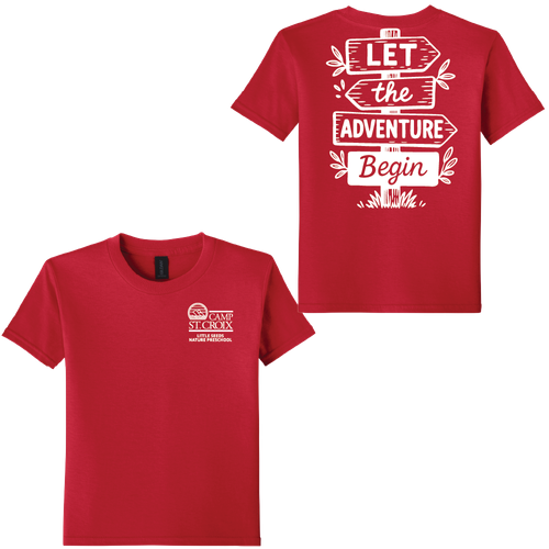 Adventure Little Seeds Nature Preschool Youth Short Sleeve Softstyle T-Shirt  image thumbnail