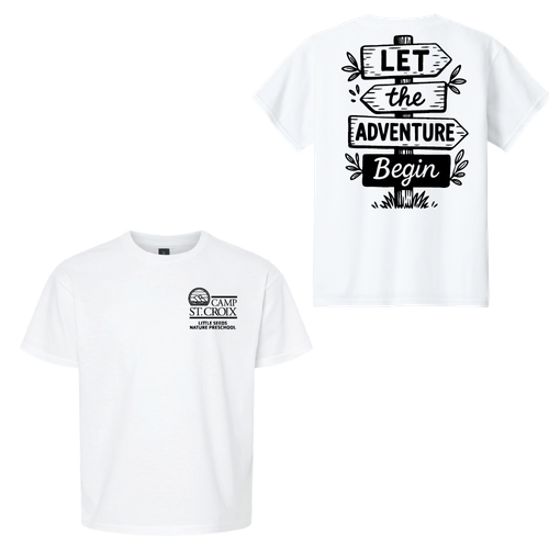 Adventure Little Seeds Nature Preschool Youth Short Sleeve Softstyle T-Shirt  image thumbnail