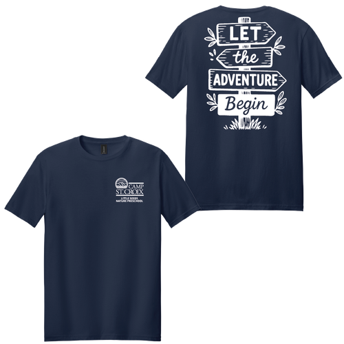 Adventure Little Seeds Nature Preschool Adult Short Sleeve Softstyle T-Shirt  image thumbnail
