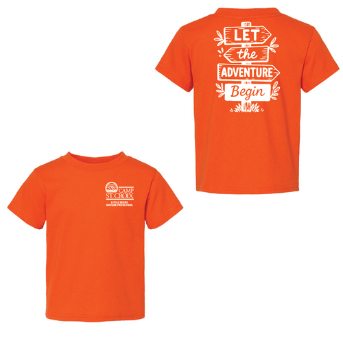 Adventure Little Seeds Nature Preschool Toddler Cotton Short Sleeve Shirt   image thumbnail