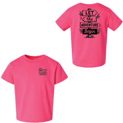 Image of Adventure Little Seeds Nature Preschool Toddler Cotton Short Sleeve Shirt  