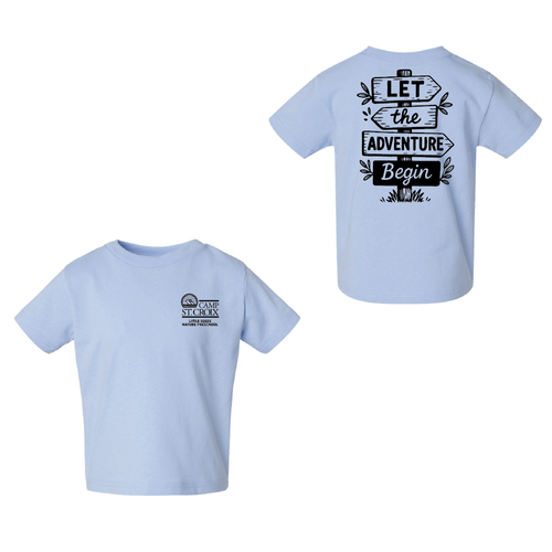 Adventure Little Seeds Nature Preschool Toddler Cotton Short Sleeve Shirt   image thumbnail