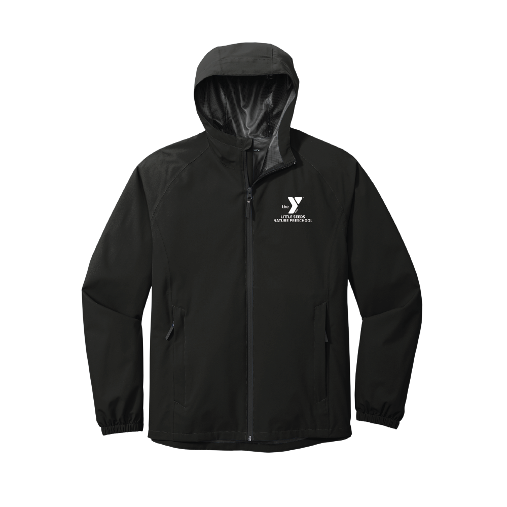 Image of Little Seeds Nature Preschool Mens Essential Rain Jacket 