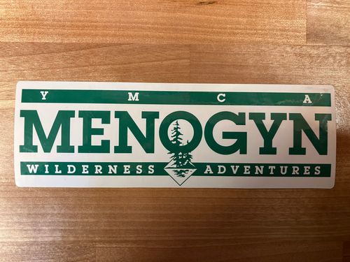 9” x 3” Menogyn Bumper Stickers image thumbnail 9” x 3” Menogyn Bumper Stickers image thumbnail