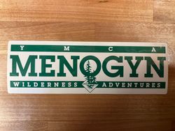 Image of 9” x 3” Menogyn Bumper Stickers