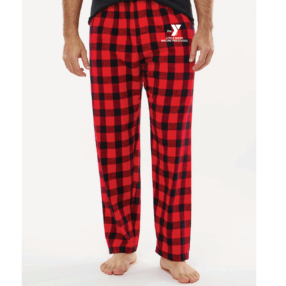 Little Seeds Nature Preschool Mens Flannel Pants  primary image