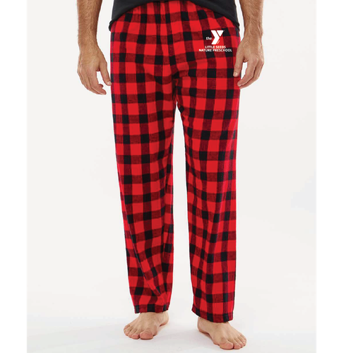 Little Seeds Nature Preschool Mens Flannel Pants image thumbnail Little Seeds Nature Preschool Mens Flannel Pants image thumbnail