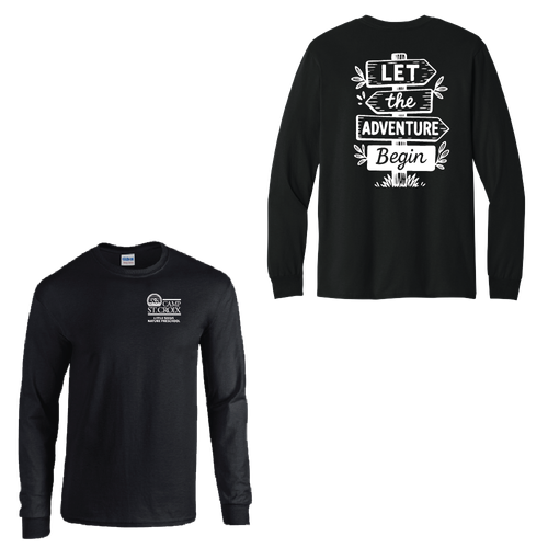 Adventure Little Seeds Nature Preschool Adult Long Sleeve Cotton T-Shirt  image thumbnail