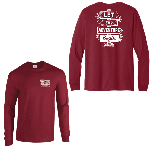 Adventure Little Seeds Nature Preschool Adult Long Sleeve Cotton T-Shirt  image thumbnail