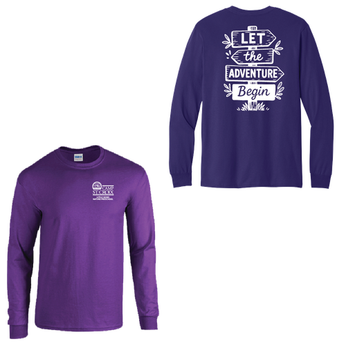 Adventure Little Seeds Nature Preschool Adult Long Sleeve Cotton T-Shirt  image thumbnail