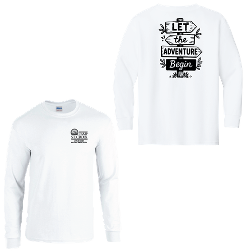 Adventure Little Seeds Nature Preschool Adult Long Sleeve Cotton T-Shirt  image thumbnail