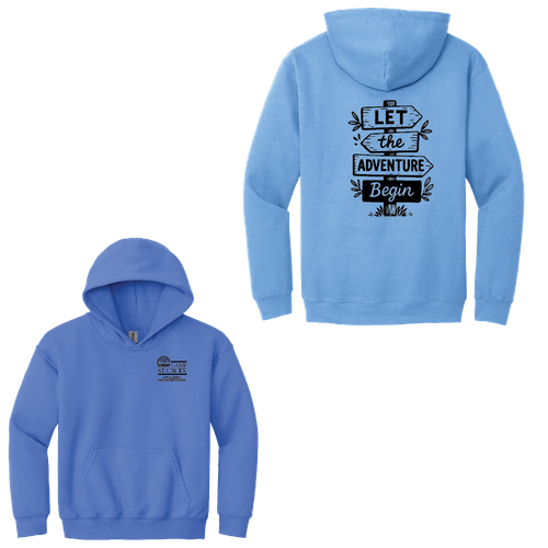 Adventure Little Seeds Nature Preschool Youth Pullover Hooded Sweatshirt image thumbnail