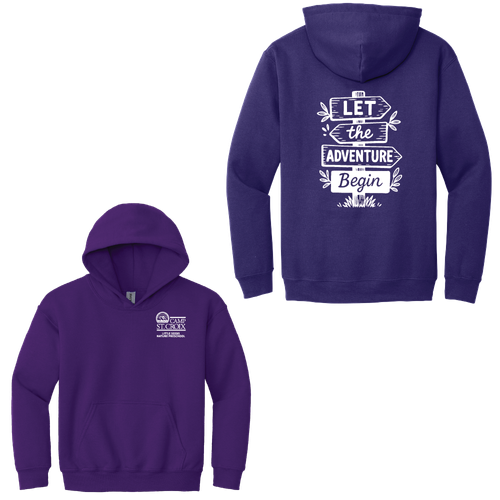 Adventure Little Seeds Nature Preschool Youth Pullover Hooded Sweatshirt image thumbnail