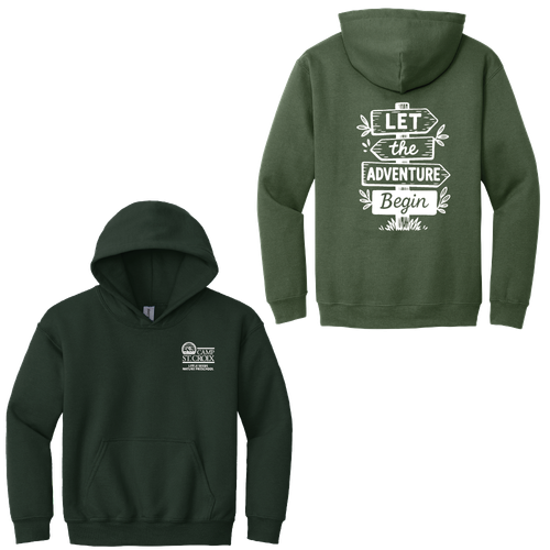 Adventure Little Seeds Nature Preschool Youth Pullover Hooded Sweatshirt image thumbnail