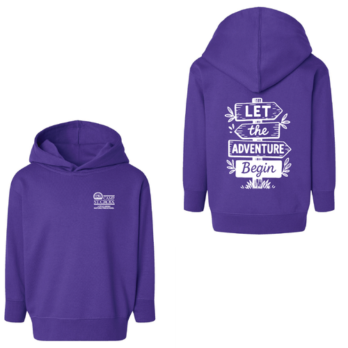 Adventure Little Seeds Nature Preschool Toddler Pullover Fleece Hoodie  image thumbnail