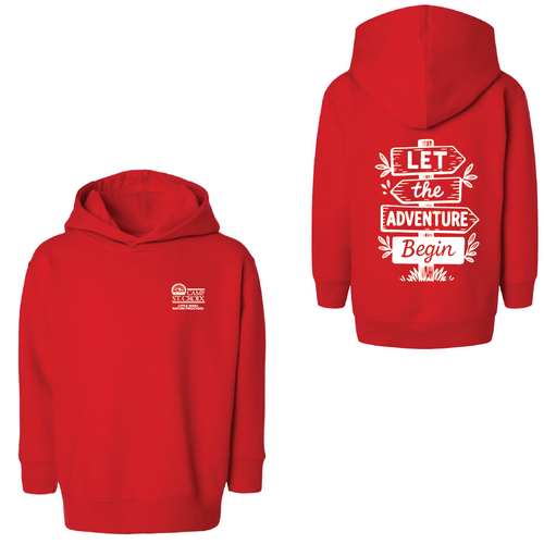 Adventure Little Seeds Nature Preschool Toddler Pullover Fleece Hoodie  image thumbnail