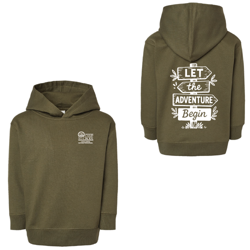 Adventure Little Seeds Nature Preschool Toddler Pullover Fleece Hoodie  image thumbnail