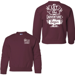 Image of Adventure Little Seeds Nature Preschool Youth Crewneck Sweatshirt 