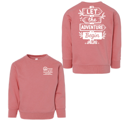 Image of Adventure Little Seeds Nature Preschool Toddler Crewneck Sweatshirt 