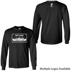 Image of Day Camp Streefland Adult Long Sleeve Cotton T-Shirt