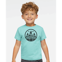 Image of Day Camp Gathering Pines Toddler Cotton Short Sleeve Shirt