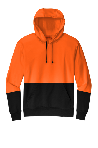CornerStone Enhanced Visibility Fleece Pullover Hoodie - Printed image thumbnail