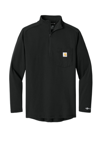 Carhartt Force 1/4-Zip Long Sleeve - Embroidered image thumbnail