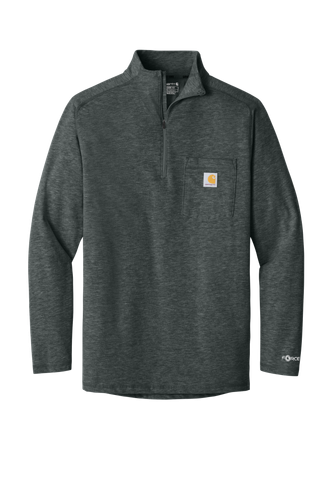 Carhartt Force 1/4-Zip Long Sleeve - Embroidered image thumbnail