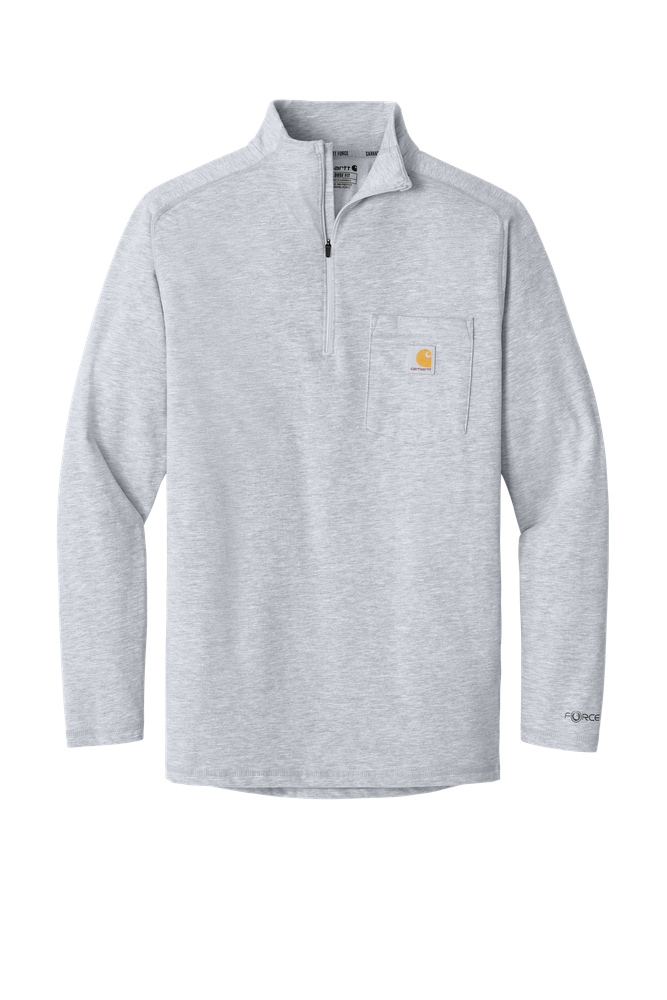 Carhartt Force 1/4-Zip Long Sleeve - Embroidered primary image