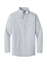 Image of Carhartt Force 1/4-Zip Long Sleeve - Embroidered