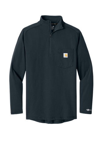 Carhartt Force 1/4-Zip Long Sleeve - Embroidered image thumbnail