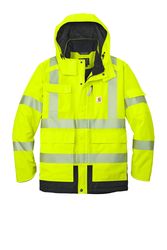 Image of Carhartt ANSI 107 Class 3 Waterproof Heavyweight Insulated Jacket