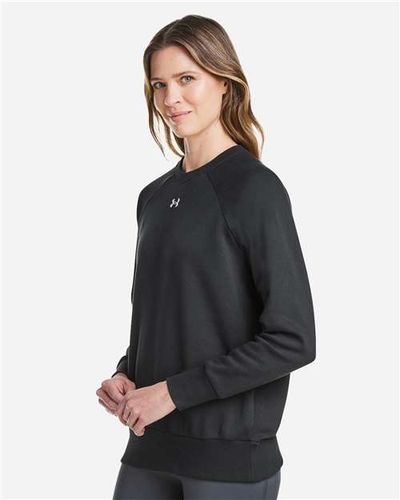 Under Armour Women's Rival Fleece Crewneck Sweatshirt image thumbnail