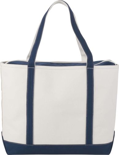 Baltic 24oz Cotton Canvas Tall Zippered Tote image thumbnail