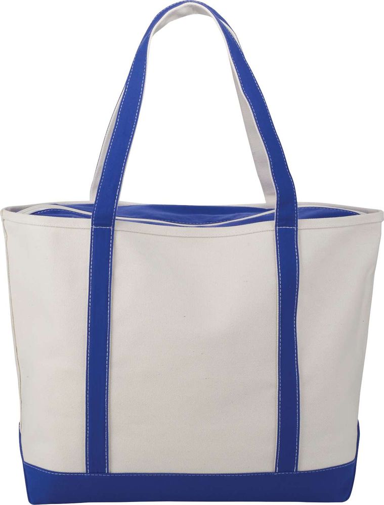 Baltic 24oz Cotton Canvas Tall Zippered Tote primary image