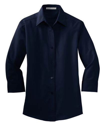 Port Authority Women's 3/4-Sleeve Easy Care Shirt image thumbnail