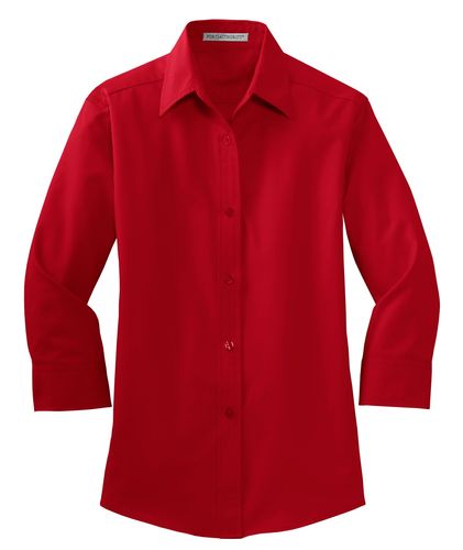 Port Authority Women's 3/4-Sleeve Easy Care Shirt image thumbnail