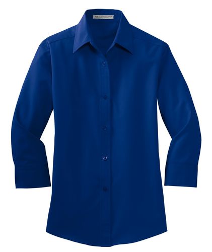 Port Authority Women's 3/4-Sleeve Easy Care Shirt image thumbnail
