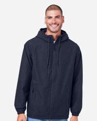 Image of Unisex Flex Twill Hooded Jacket
