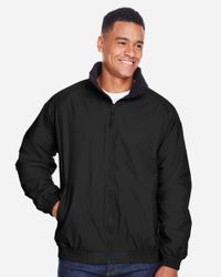 Image of Unisex Fleece Lined Nylon Jacket