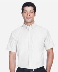 Image of Men's Oxford Short Sleeve with Stain-Release